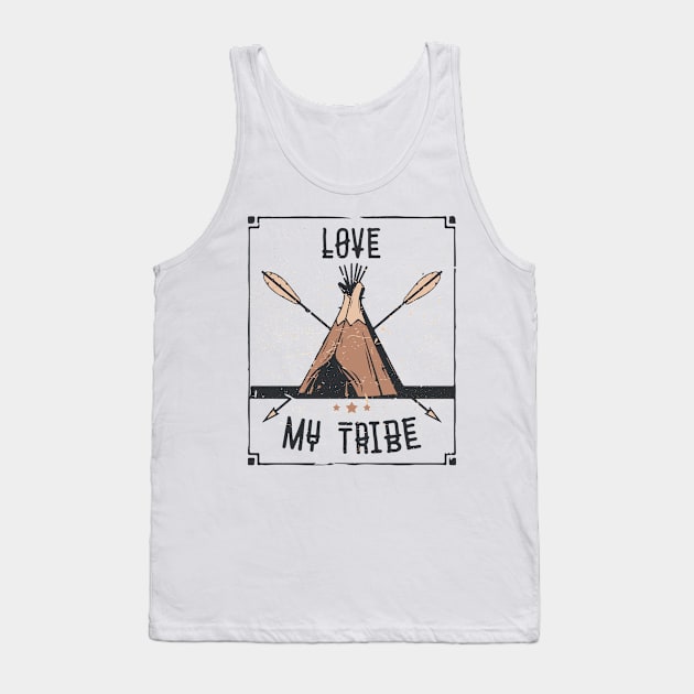 Love My Tribe Family Reunion Tank Top by Lunomerchedes